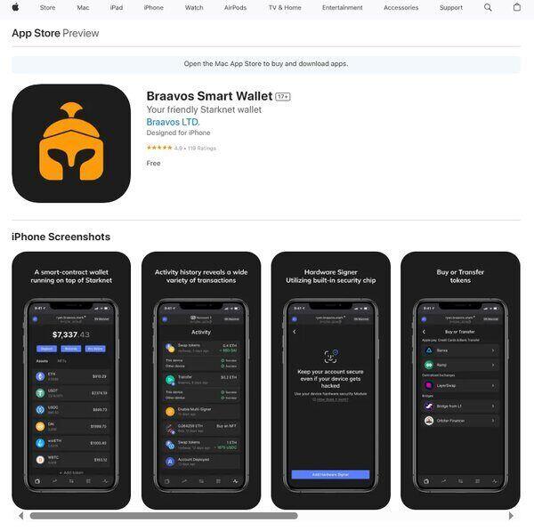 Braavos Smart Wallet