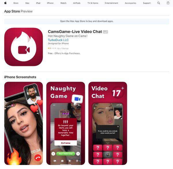 CamsGame Live Video Chat