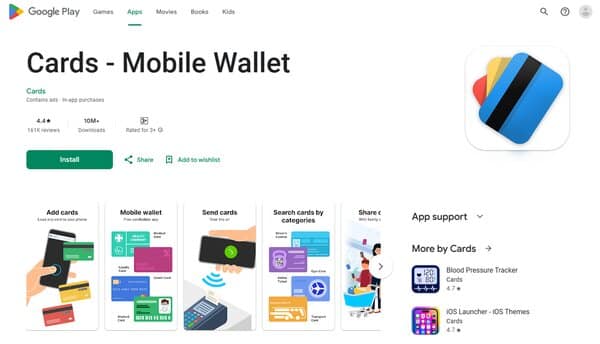 Cards Mobile Wallet