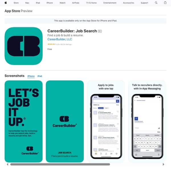 CareerBuilder Job Search