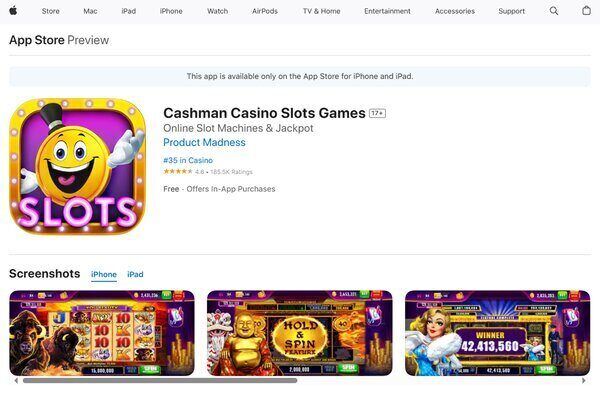 Cashman Casino Slots Games