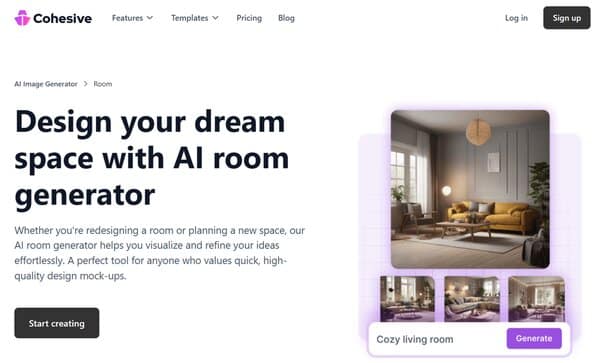 Cohesive AI Room Planner