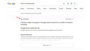 Google SGE AI Pregledi imajo nov naslov – AI Answer