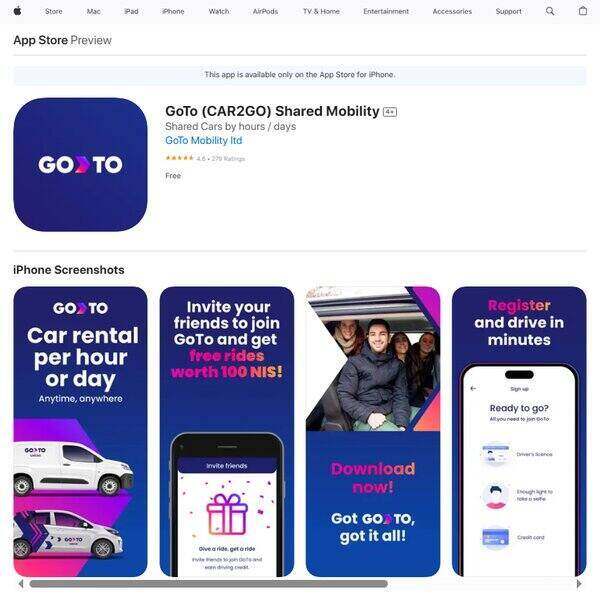 GoTo (CAR2GO) Shared Mobility