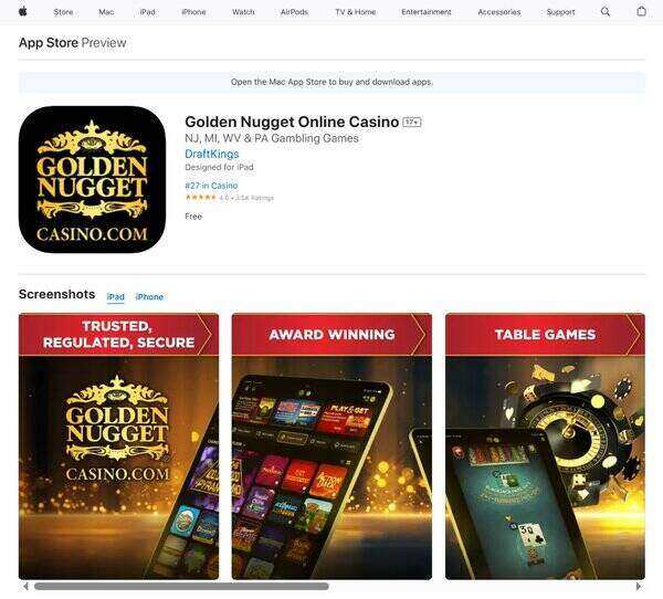Golden Nugget Online Casino