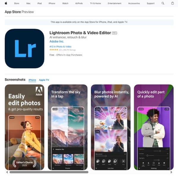 Lightroom Photo & Video Editor