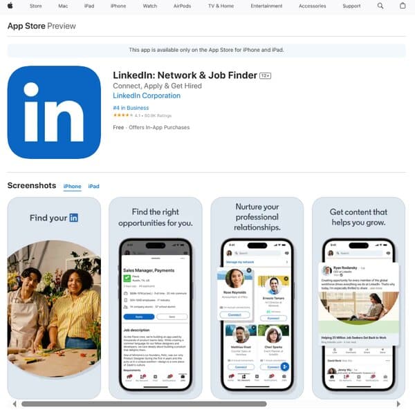 LinkedIn Network & Job Finder