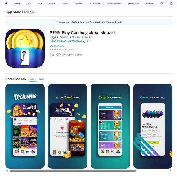 PENN Play Casino Jackpot Slots