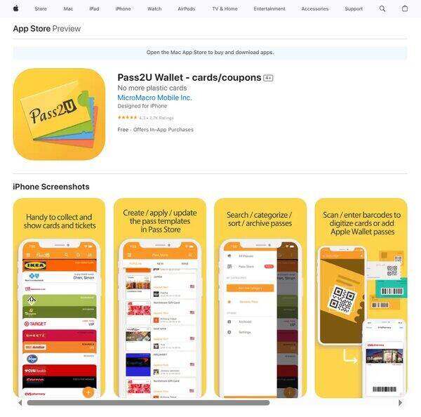 Pass2U Wallet