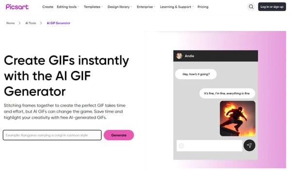 Picsart AI Gif Generator
