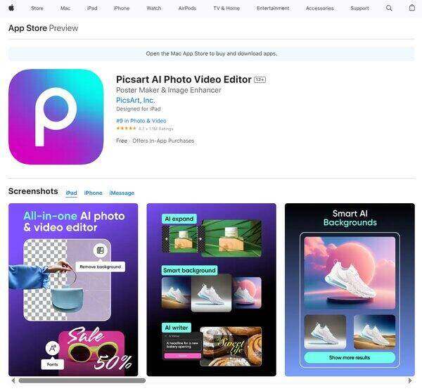 Picsart AI Photo Video Editor