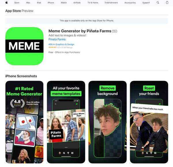 Pinata Farms AI Meme Generator