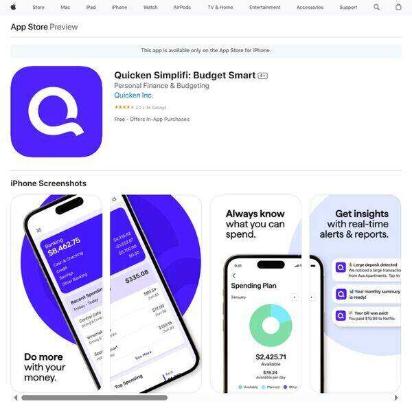 Quicken Simplifi