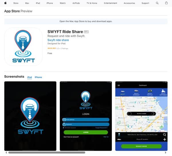 SWYFT Ride Share