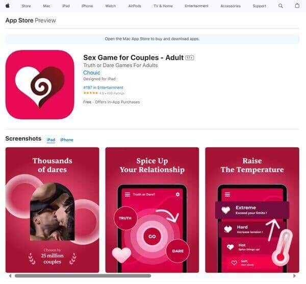 Sex Game for Couples