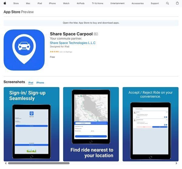 Share Space Carpool