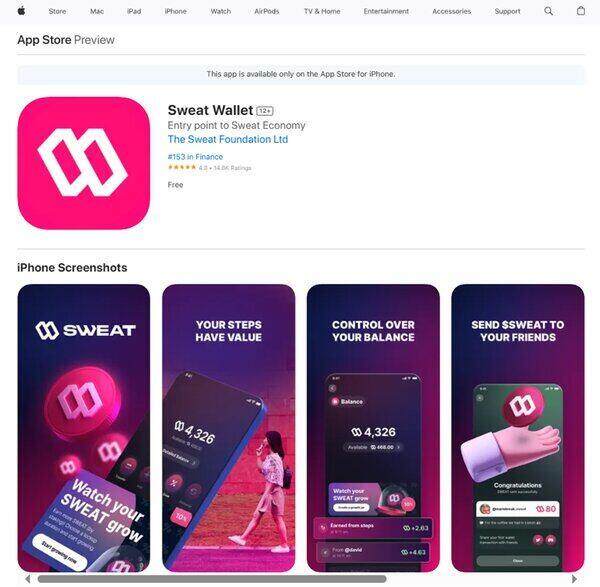 Sweat Wallet