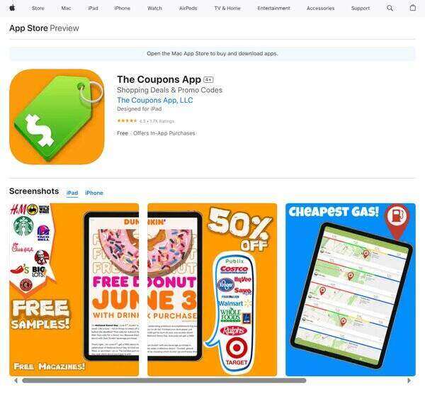 The Coupons App