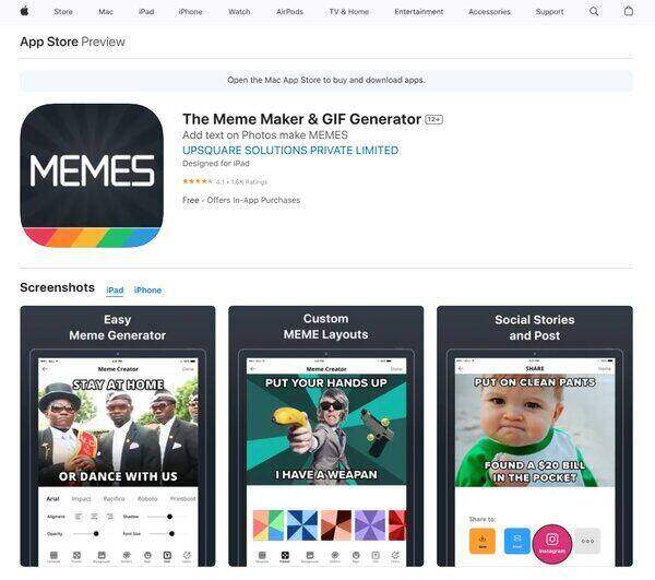 The MEMES GIF Generator