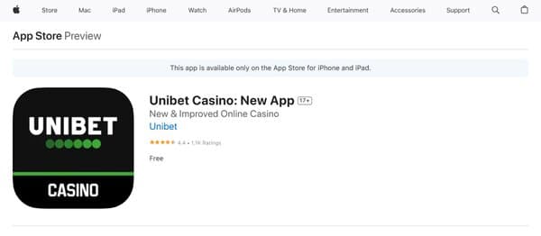 Unibet Casino