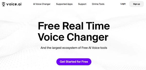 Voice AI Modifier