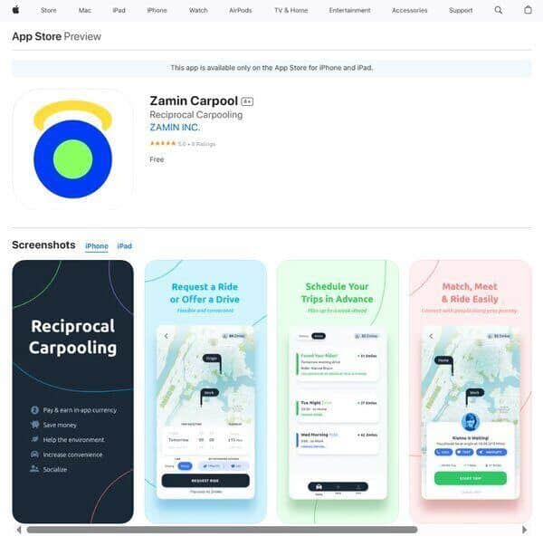 Zamin Car Sharing