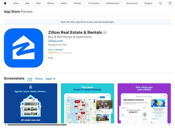 Zillow Real Estate & Rentals