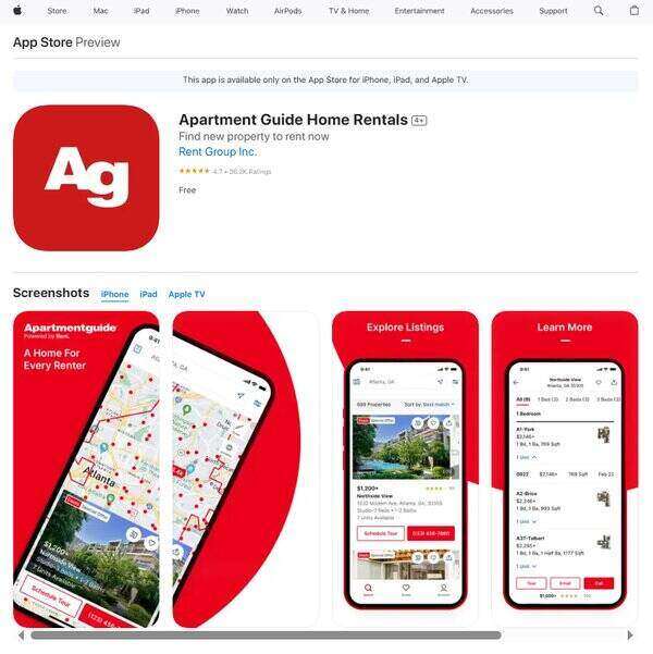 Apartment Guide Home Rentals