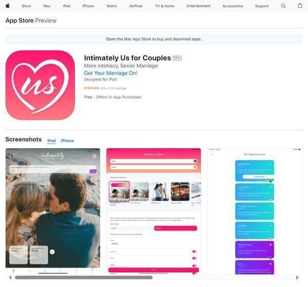 Intimately Us for Couples