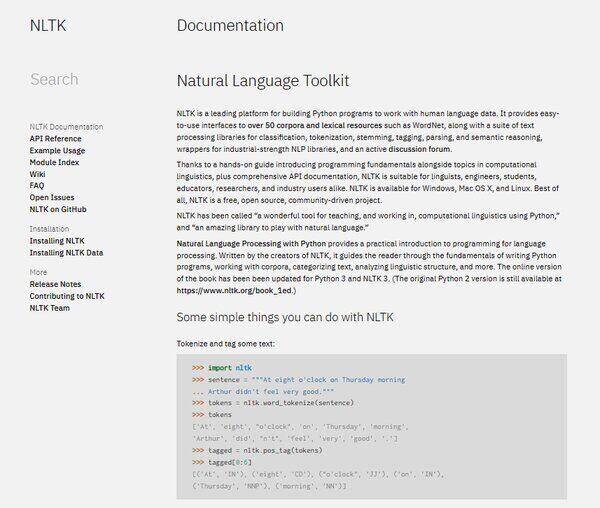 Natural Language Toolkit
