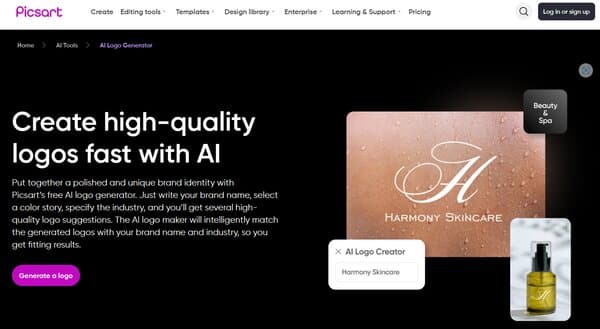 Picsart AI Logo Maker