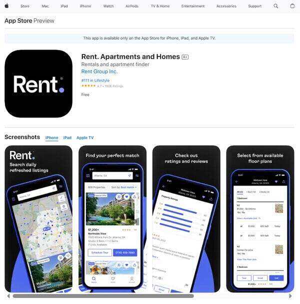 Rent. Apartments and Homes