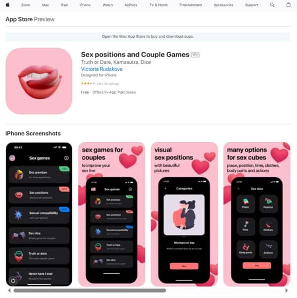 Sex positions & Couple Games