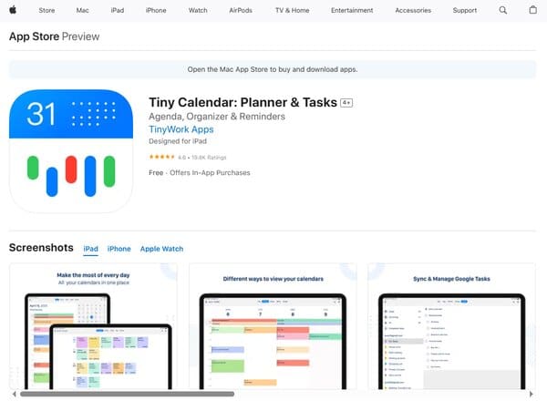 Tiny Calendar