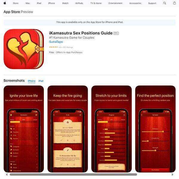 iKamasutra Sex Positions Guide
