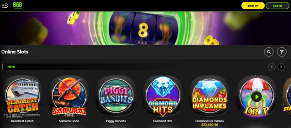 888 Online Casino Slots