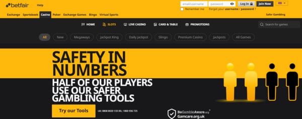 Betfair Casino Slots