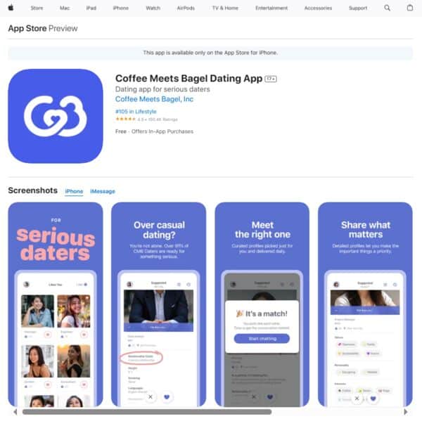 Coffee Meets Bagel Dating App