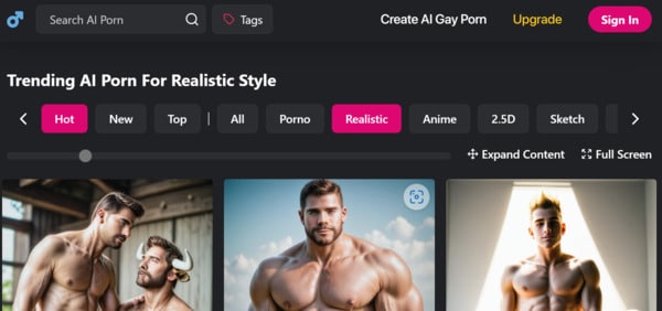 Create AI Gay Porn