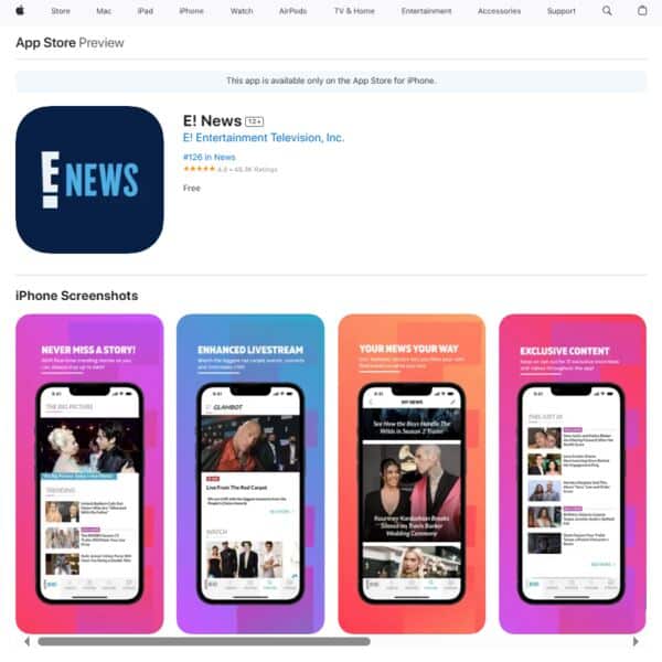 E! News App