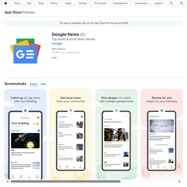 Google News App