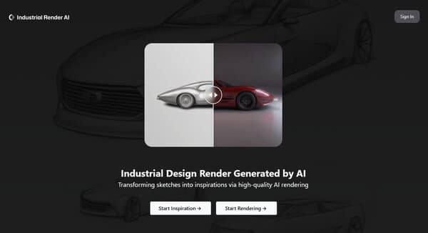 Industrial Render AI