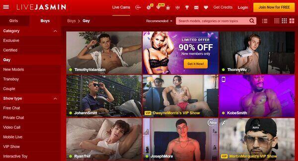 Live Jasmin Gay Boys
