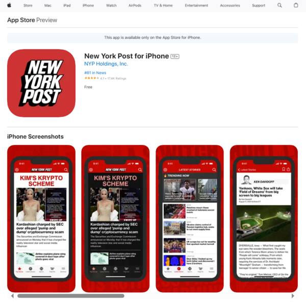 New York Post News App