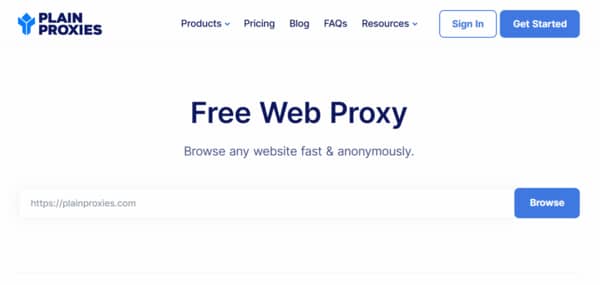 Plain Proxies