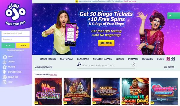 Playjo Bingo Slots
