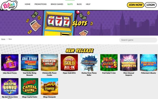 Wink Bingo Slots
