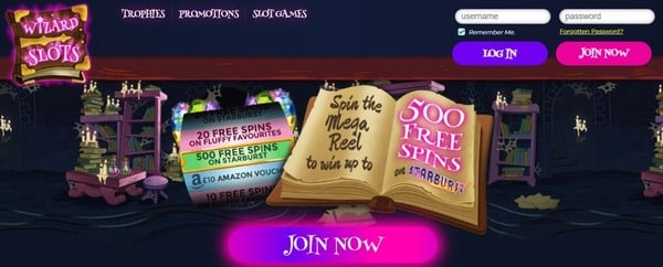 Wizard Slots