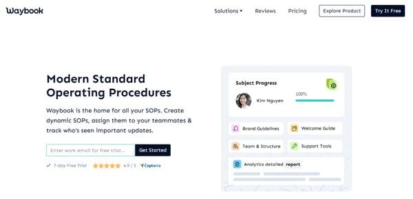 waybook SOP Generator