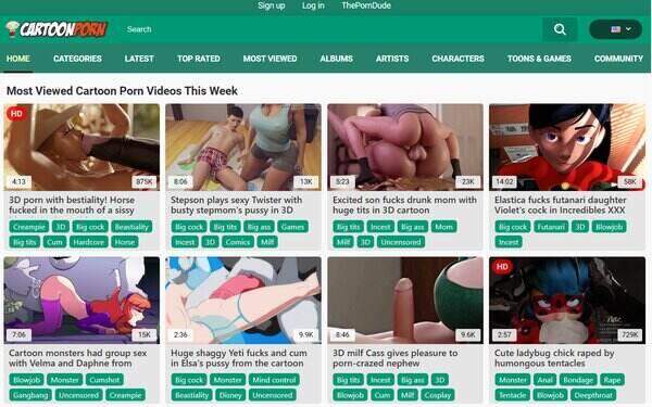 Cartoon Porn Pro